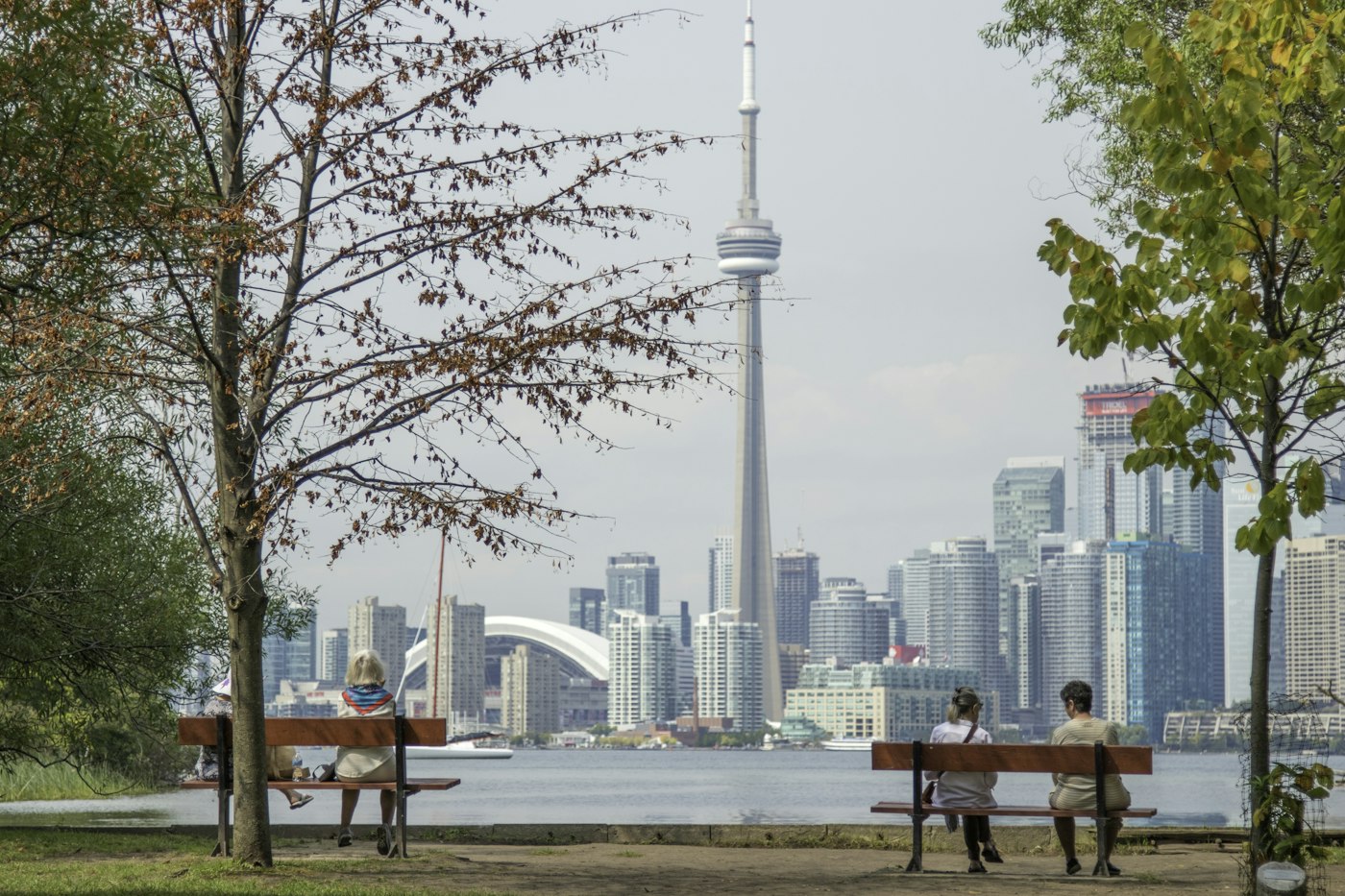 Toronto skyline with CN Tower